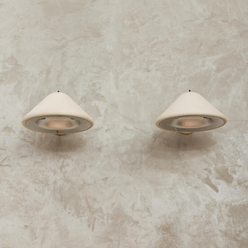 Set of 2 vintage wall lights by Tronconi, 1970-80s