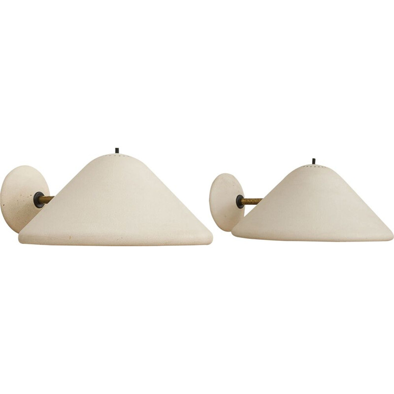 Set of 2 vintage wall lights by Tronconi, 1970-80s