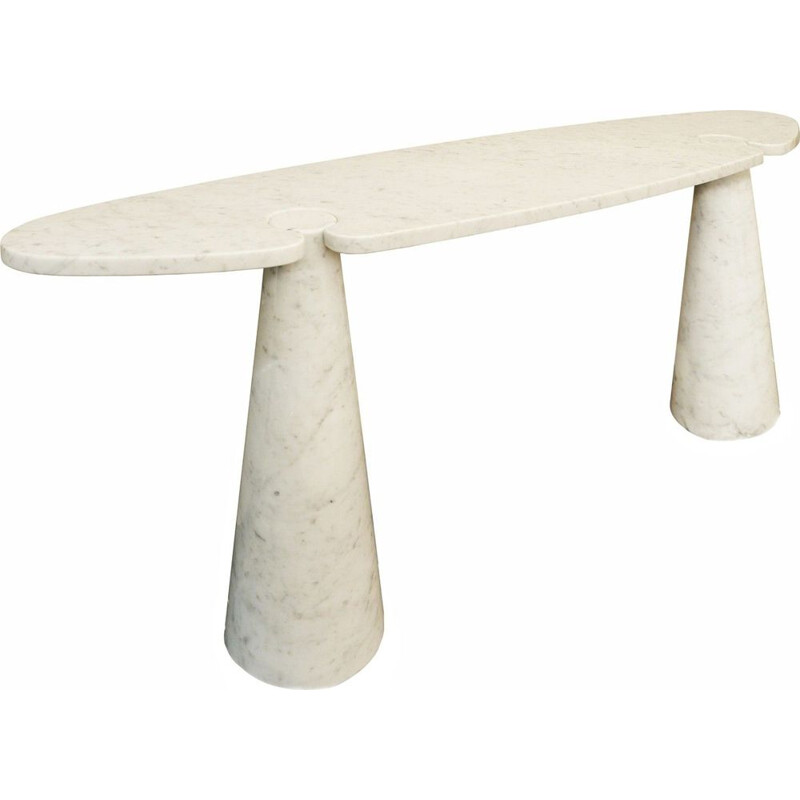 Vintage Console table "Eros" P180 by Angelo Mangiarotti for Skipper, Italy, 1970s