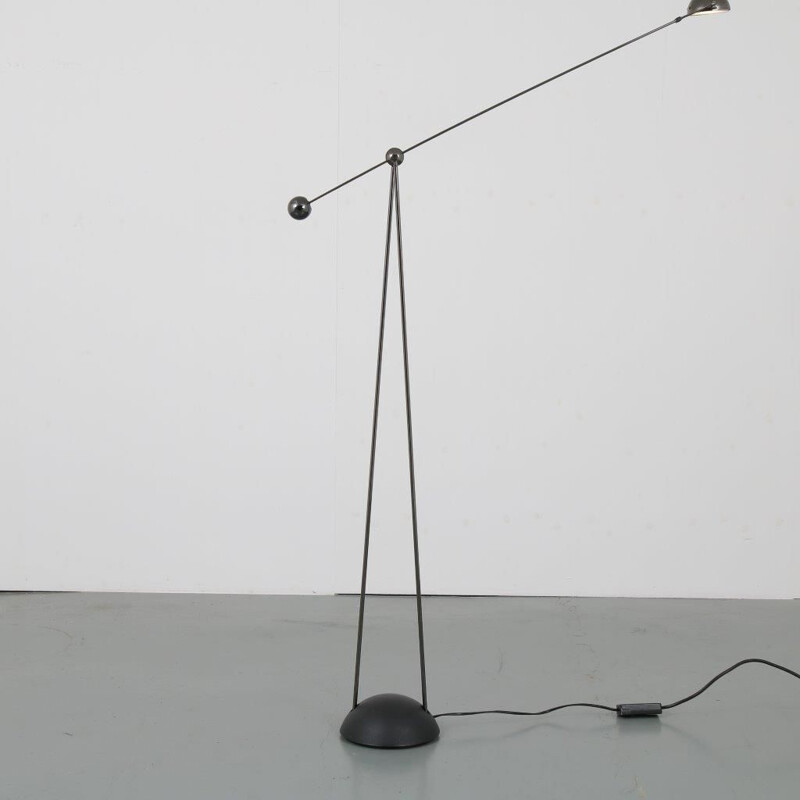 Vintage "Yuki" floor lamp by Paolo Piva from Stephano Cevoli, Italy, 1980s