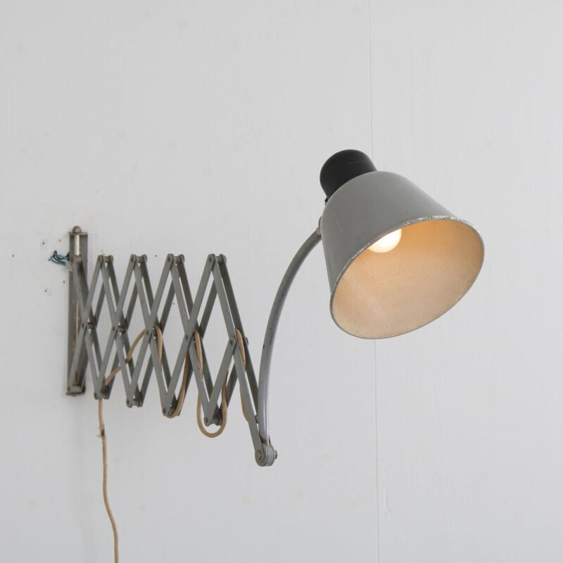 Vintage schaarlamp van Belmag, Zwitserland, 1950