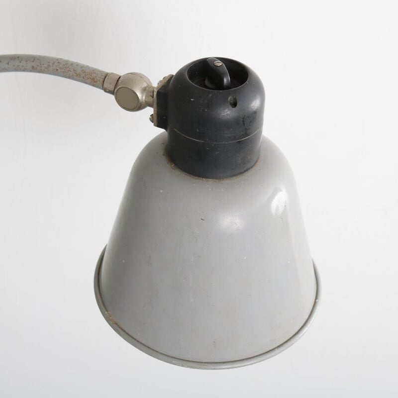 Lámpara de tijera vintage de Belmag, Suiza, 1950