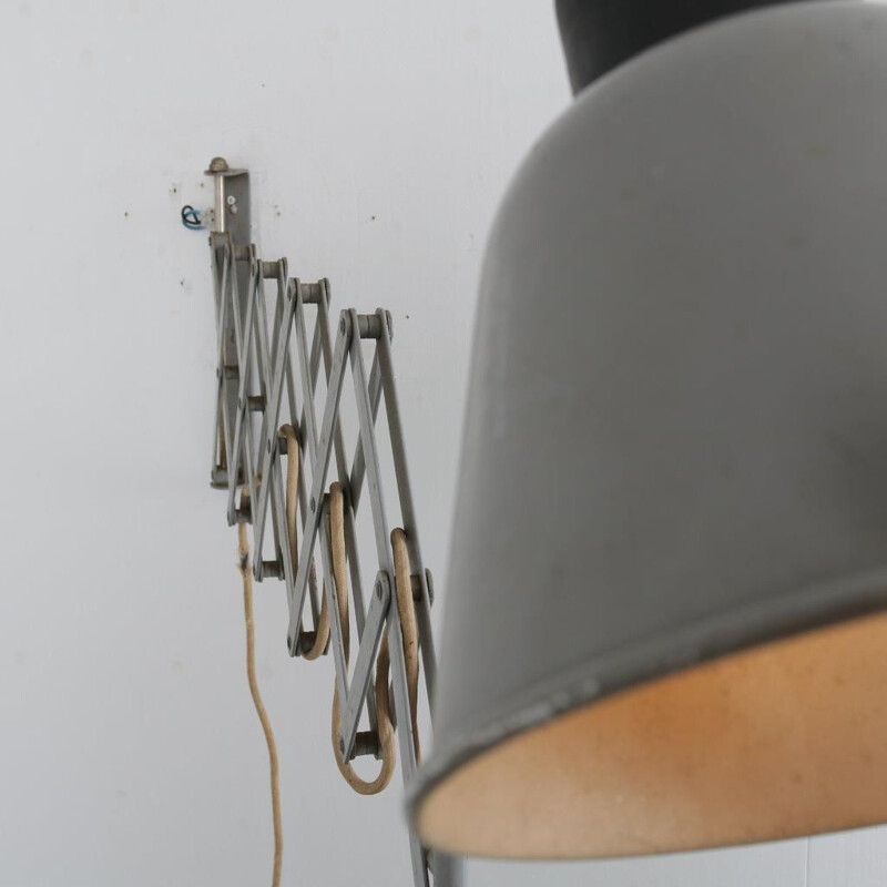 Lampe Vintage Scissor de Belmag, Suisse, 1950