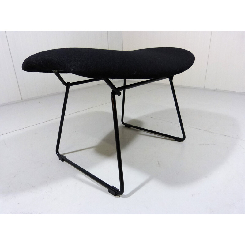 Vintage Bird Lounge Chair & Footstool by Harry Bertoia, 1980s