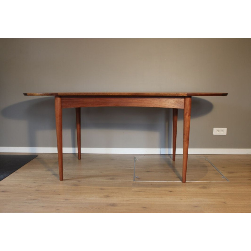 Vintage teak dining table by Frank Guille for publisher Austinsuite, 1960