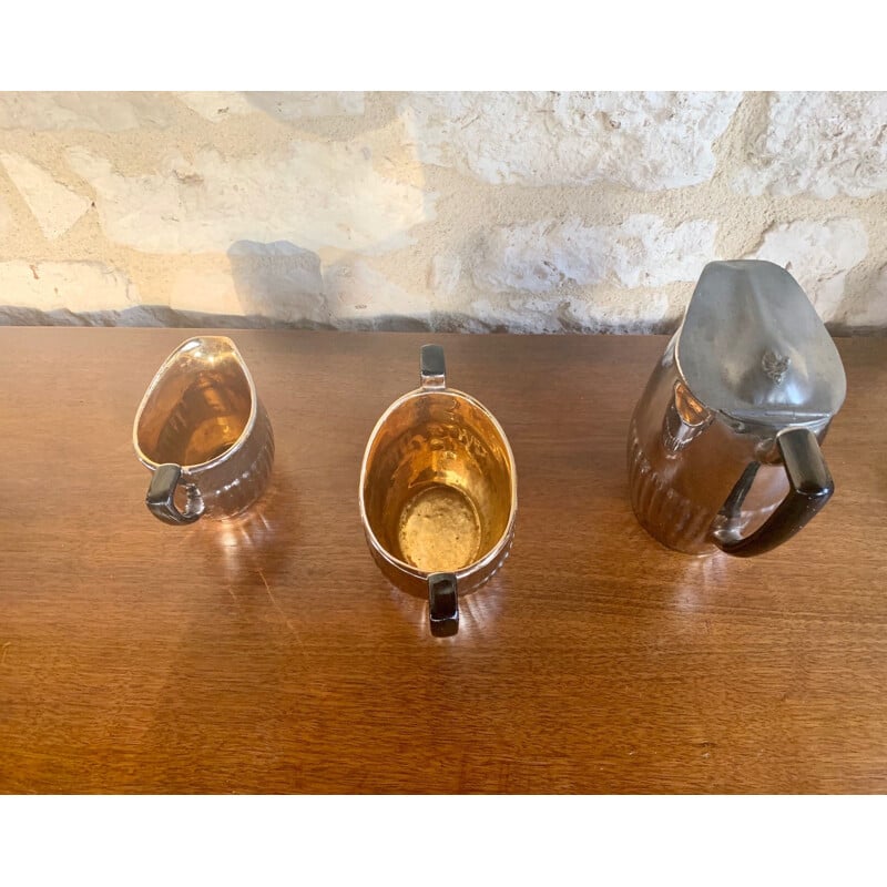 Set da caffè in terracotta vintage di Langeais