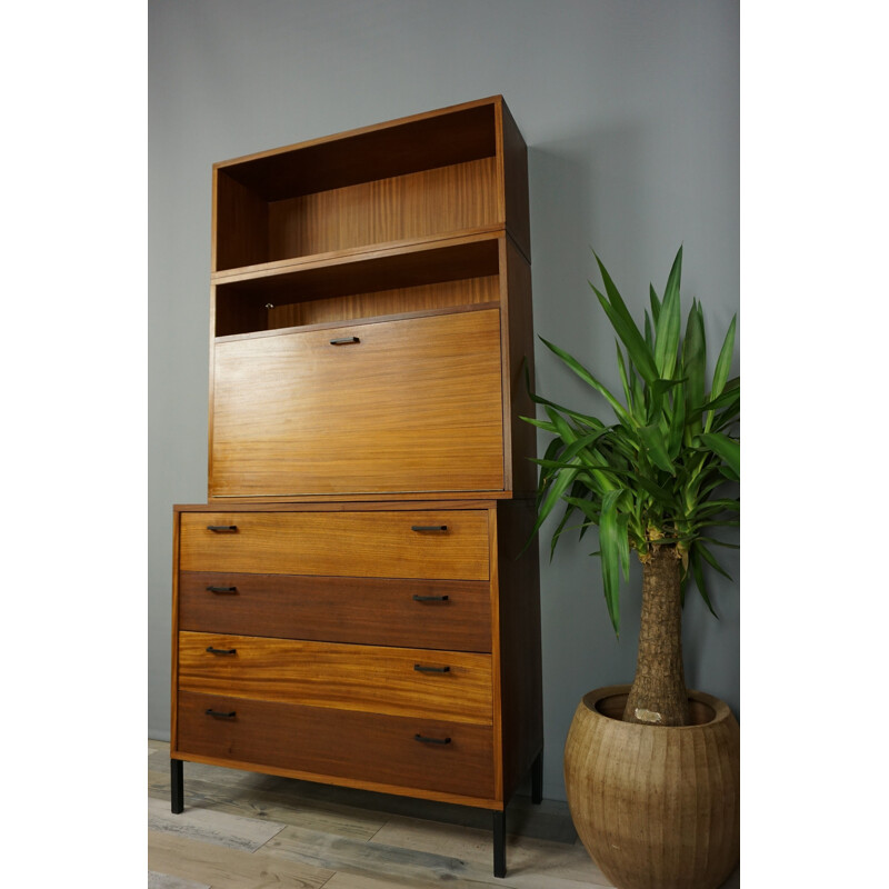 Large vintage wooden chest of drawers 1950