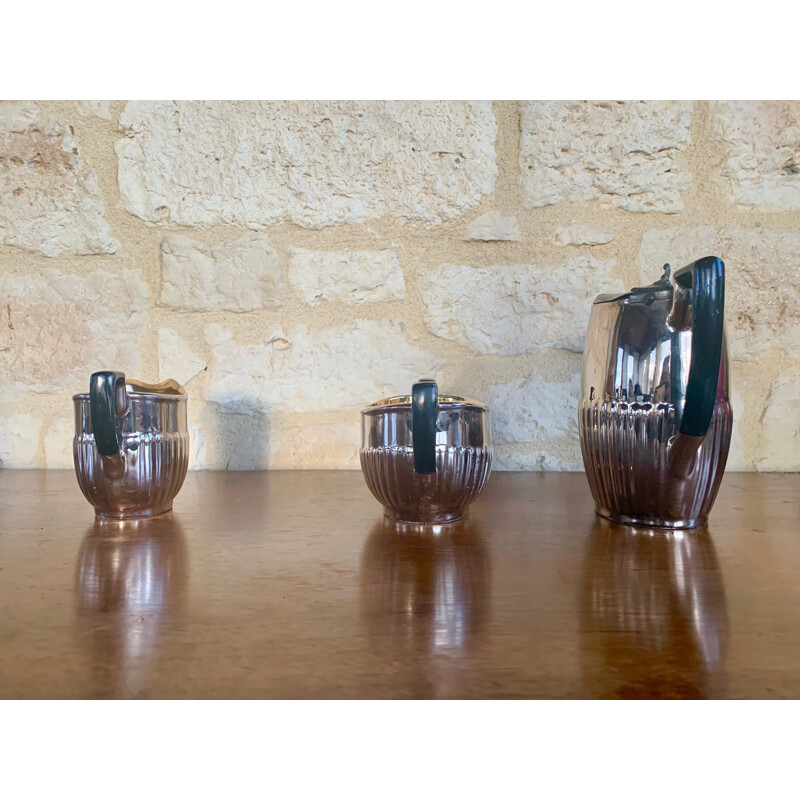 Set da caffè in terracotta vintage di Langeais