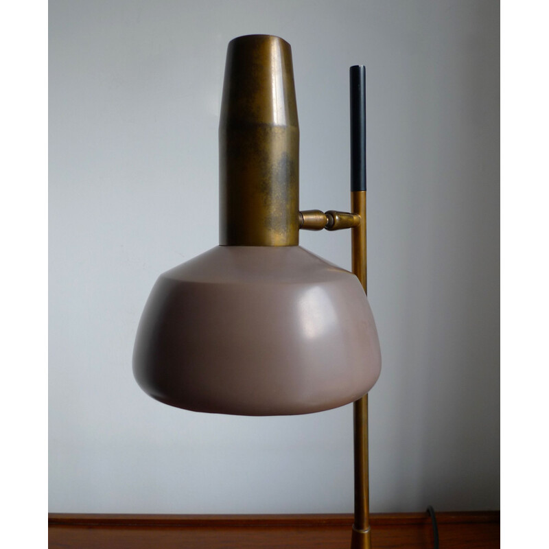 Vintage table lamp by Oscar Torlasco for Lumi Milano, Italy 1950s