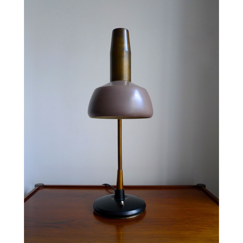 Vintage table lamp by Oscar Torlasco for Lumi Milano, Italy 1950s