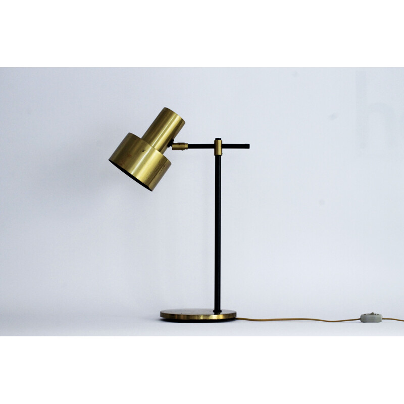 Fog & Morup Danish lamp in brass, Jo HAMMERBORG - 1960s