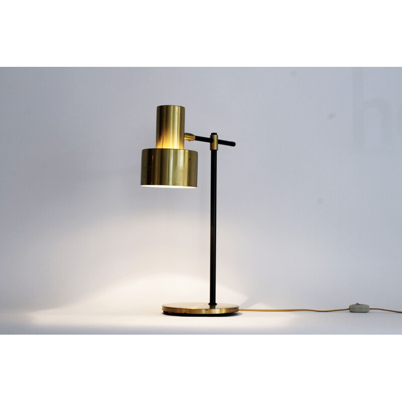 Fog & Morup Danish lamp in brass, Jo HAMMERBORG - 1960s