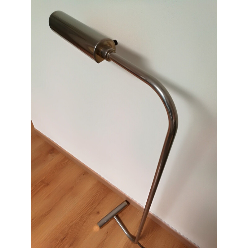 Vintage gilt metal reading lamp by Christian Liaigre 1980