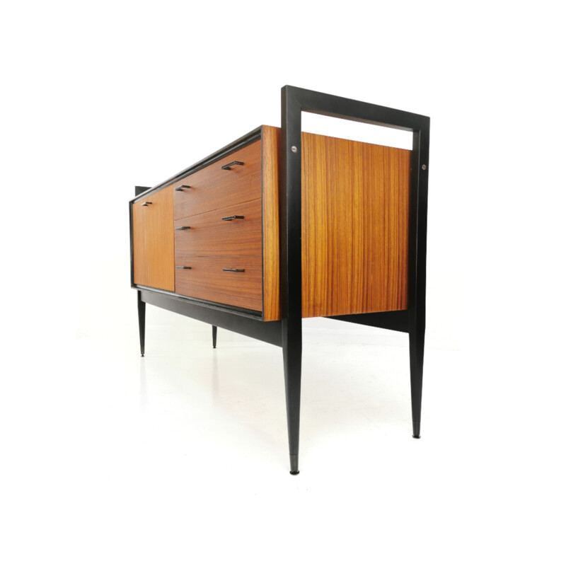 Vintage Havana teak sideboard by Wrighton 1950s 