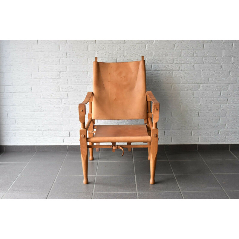 Fauteuil vintage Safari de Wilhelm Kienzle pour Wohnbedarf, Suisse, 1960