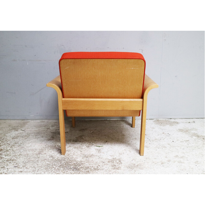 Fauteuil vintage de Magnus Olesen, Danemark, 1970