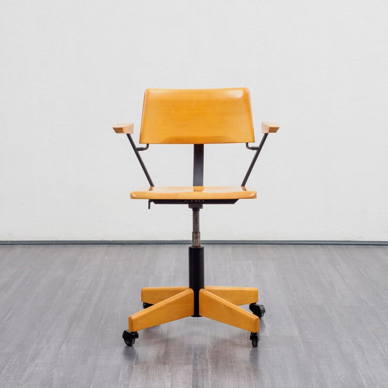 Vintage desk chair by Stoll Giroflex, 1960s