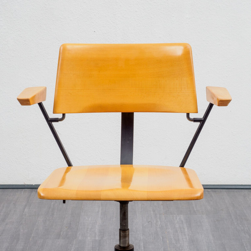 Chaise de bureau vintage de Stoll Giroflex, 1960