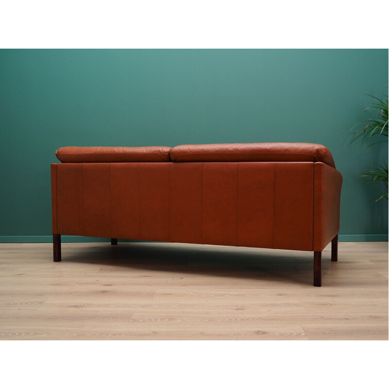 Vintage Danish Sofa in Leather, 1960
