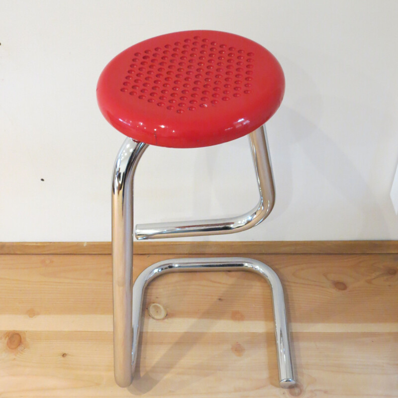 Vintage K700 Paperclip Stool by Hugh Hamilton Philip Salmon for Form Canada Design Import, 1960