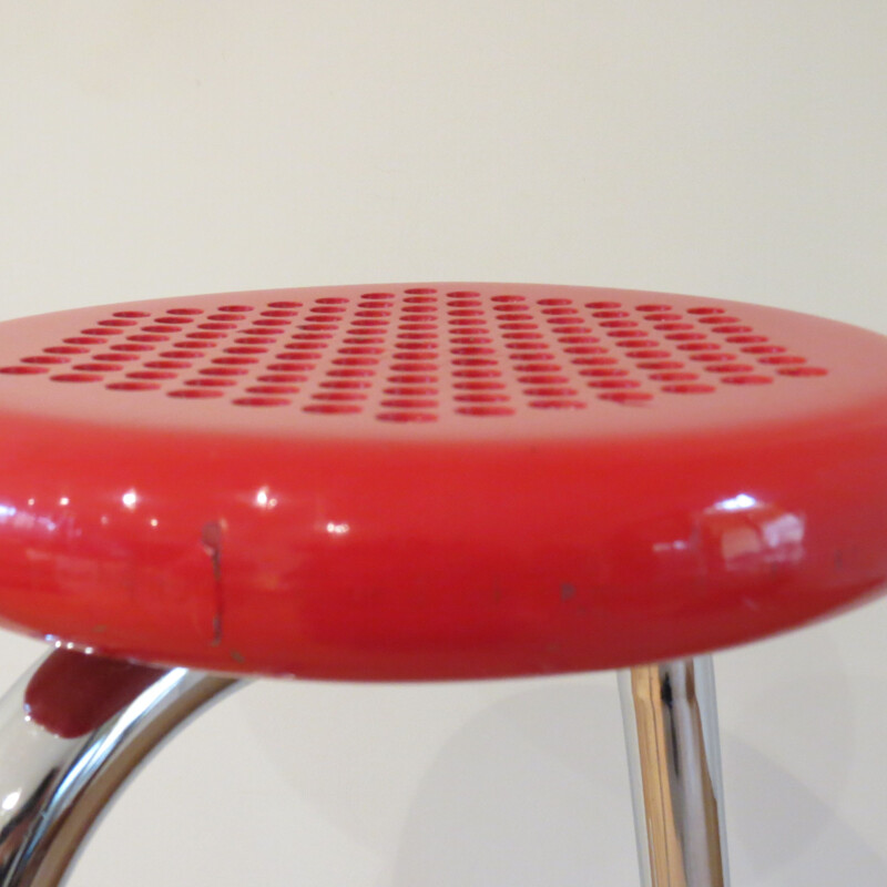 Vintage K700 Paperclip Stool by Hugh Hamilton Philip Salmon for Form Canada Design Import, 1960