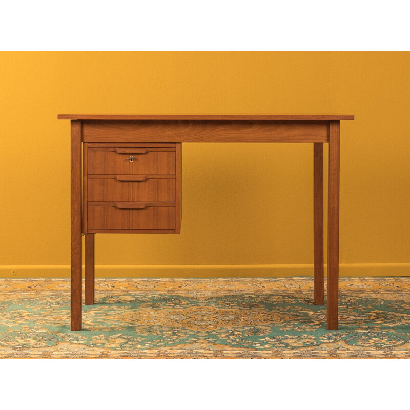 Vintage teak desk, Denmark 1960s