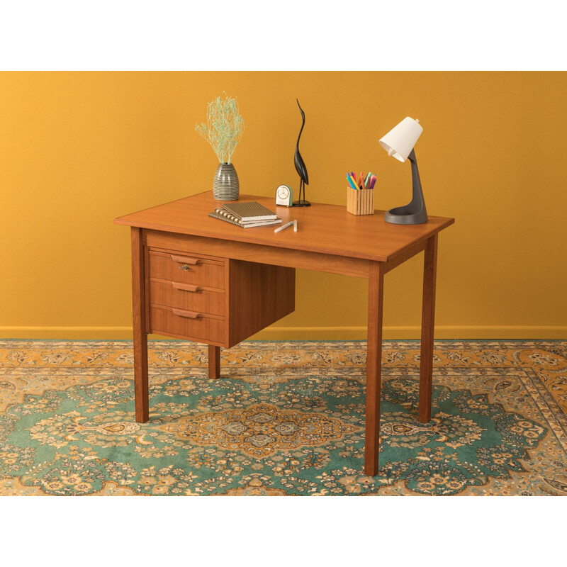 Vintage teak desk, Denmark 1960s