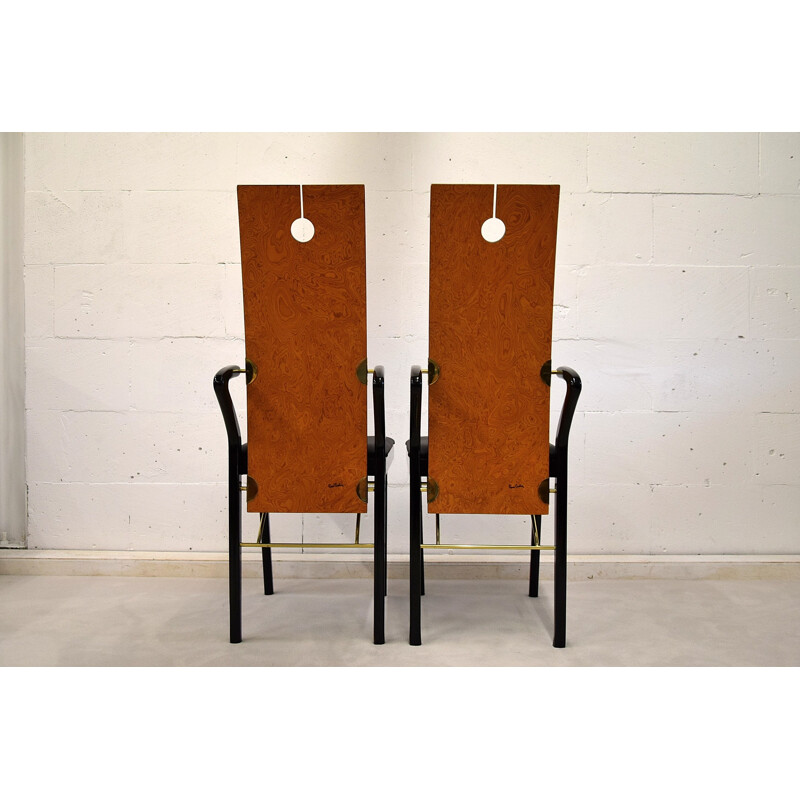 Set of 6 vintage Dining Chairs by Pierre Cardin