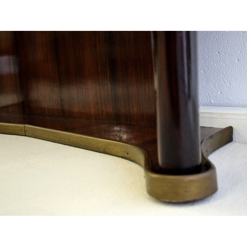 Vintage Rosewood modern sideboard by Osvaldo Borsani