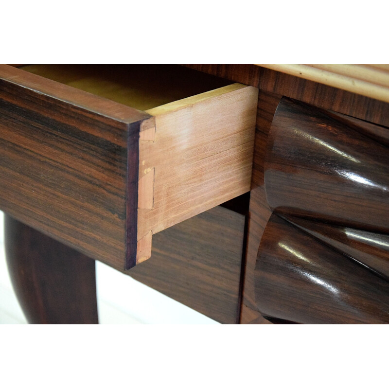 Vintage Rosewood modern sideboard by Osvaldo Borsani