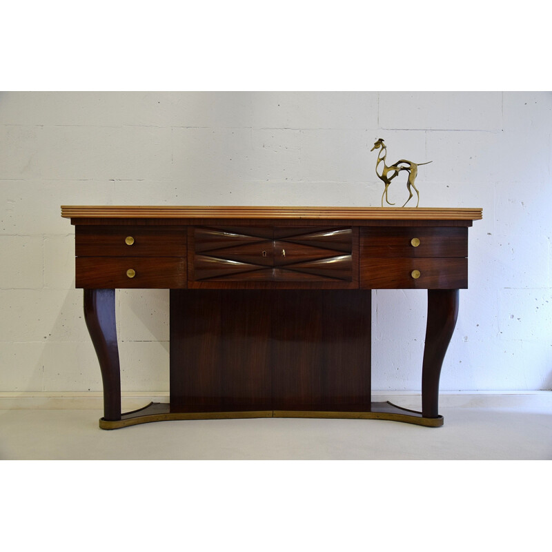 Modernes Vintage Sideboard aus Palisanderholz von Osvaldo Borsani