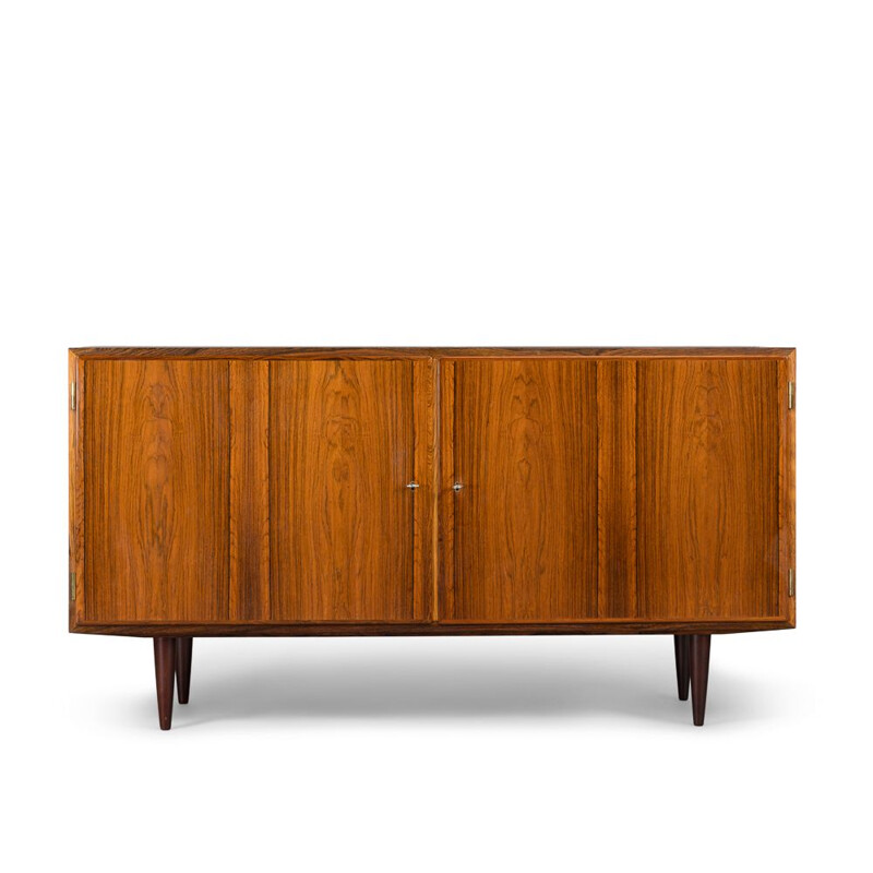 Buffet vintage danois en palissandre par Carlo Jensen pour Hundevad &Co, 1960