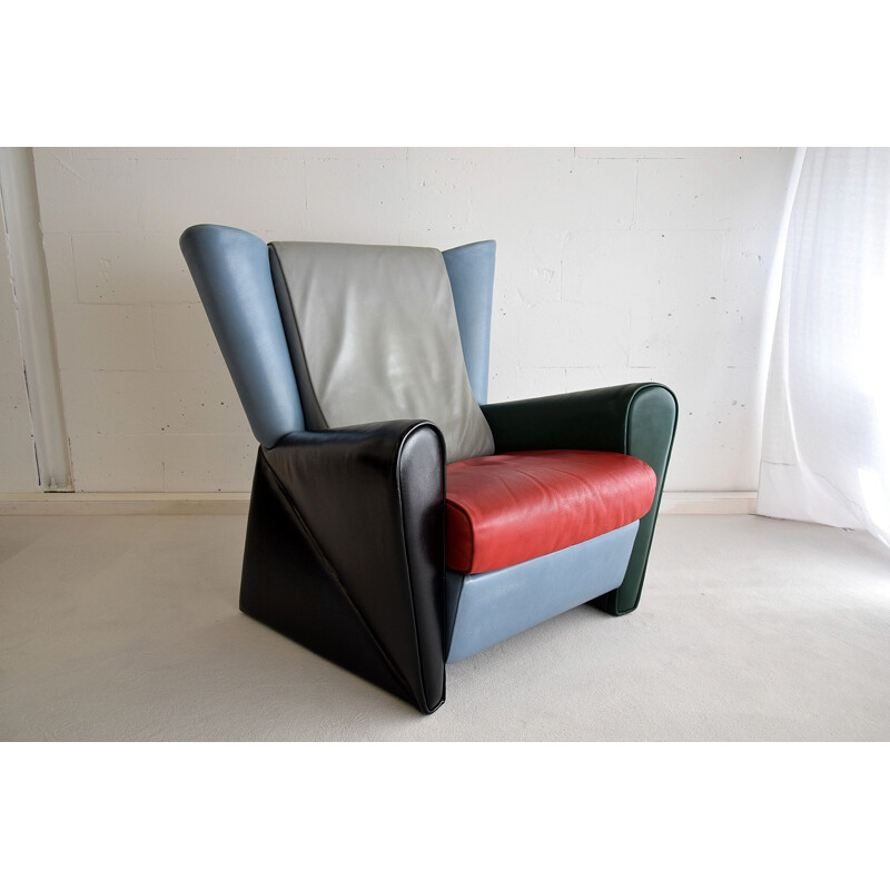 Vintage lounge chair number 14 limited edition by Alessandro Mendini 