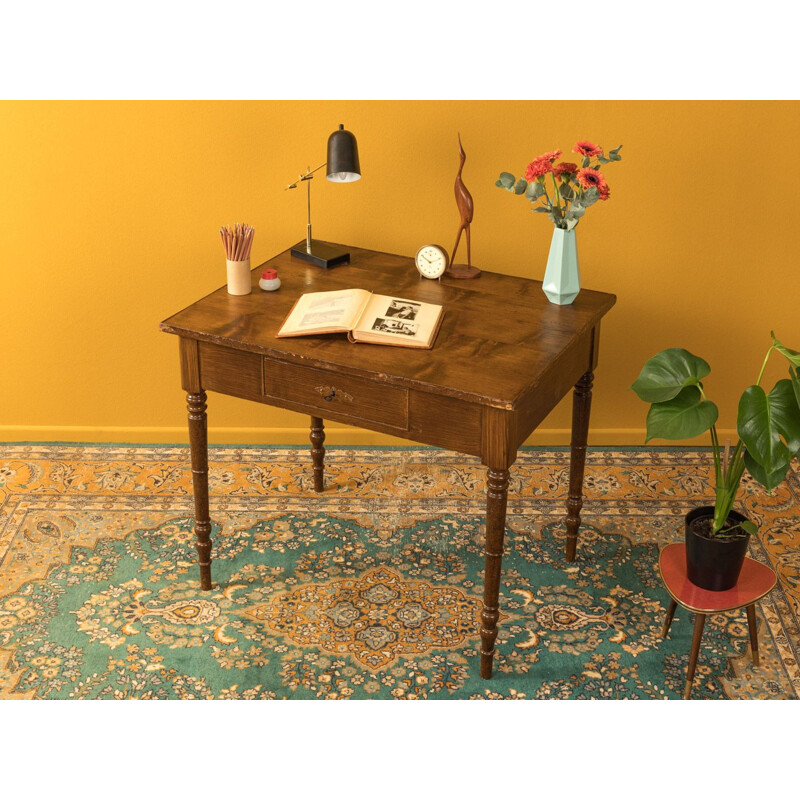 Vintage desk in solid wood corpus 1920s