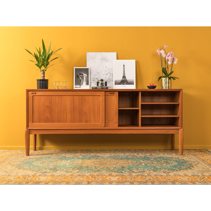 Vintage teak veneer sideboard by Bramin 1960s