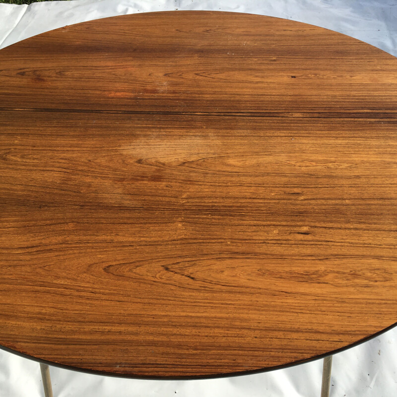 Vintage rosewood dining table by Arne Jacobsen