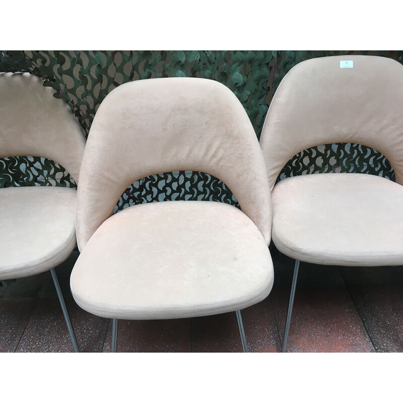 Set of 4 vintage chairs by Eero SAARINEN, 1957