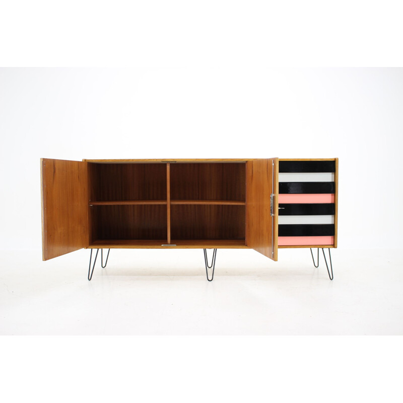 Oak vintage sideboard by Jiri Jiroutek, Czechoslovakia, 1950s