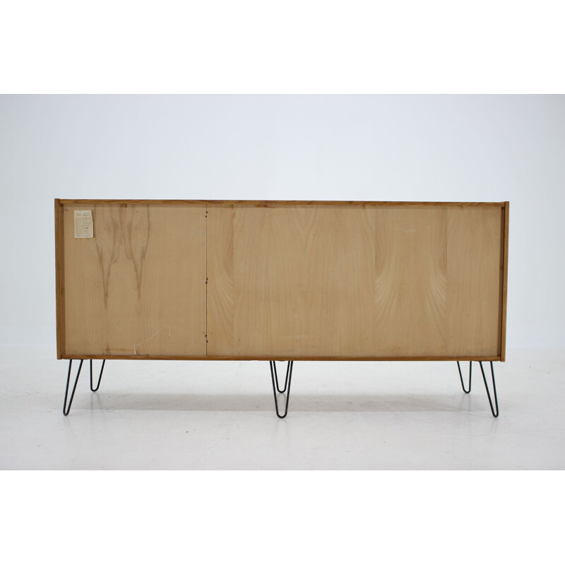 Oak vintage sideboard by Jiri Jiroutek, Czechoslovakia, 1950s