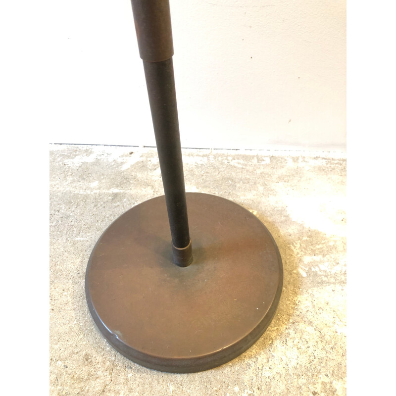 Ashtray on stand or empty pocket vintage by Jacques Adnet 1950