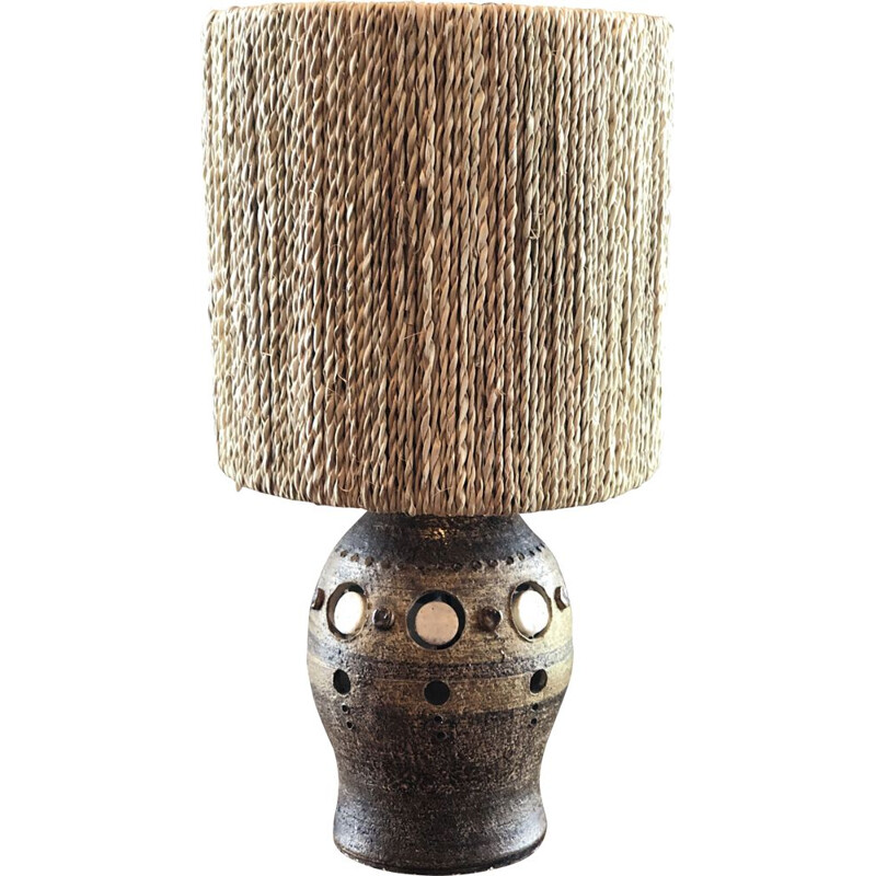 Vintage rope lamp by Georges Pelletier, 1960s