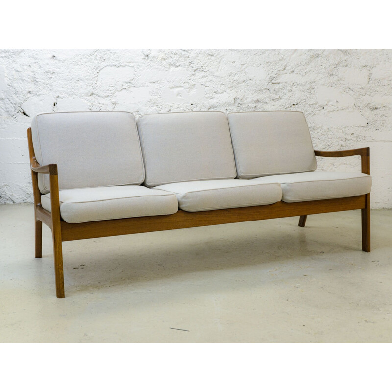 Vintage 3 seater teak Senator sofa - Ole Wanscher, Cado - 1960