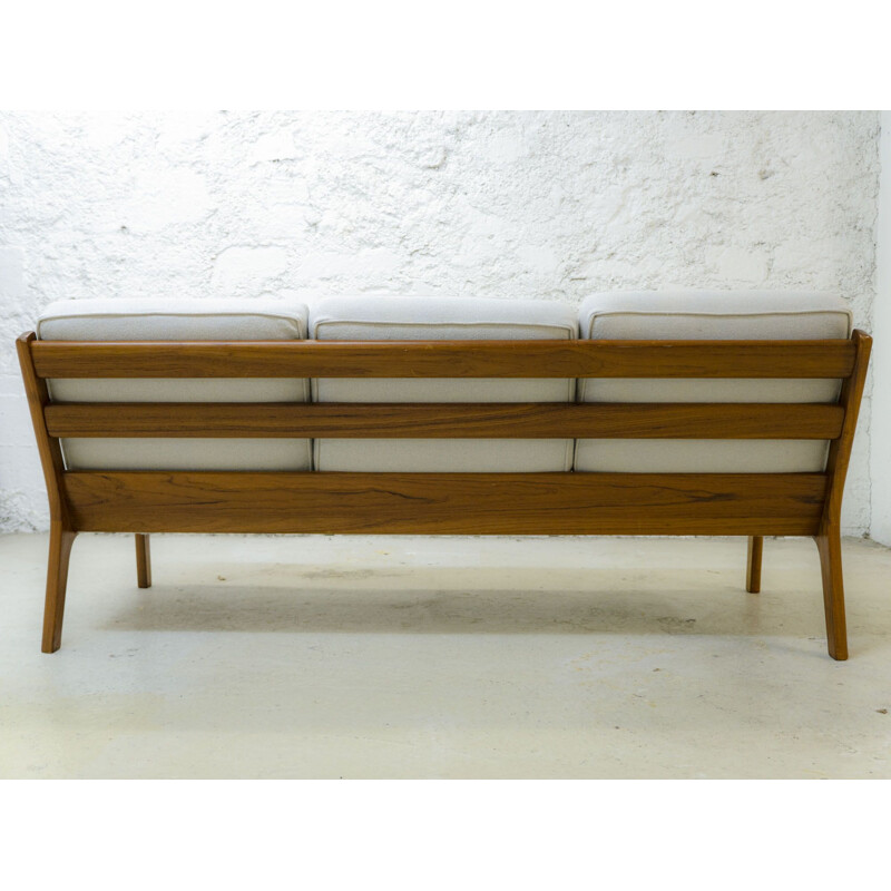 Vintage 3 seater teak Senator sofa - Ole Wanscher, Cado - 1960