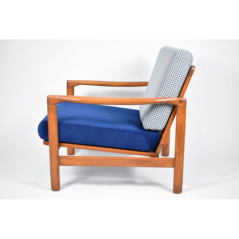 Scandinavian vintage armchair B-7522, 1960