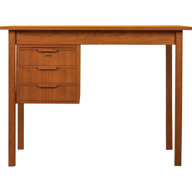 Vintage teak desk, Denmark 1960s