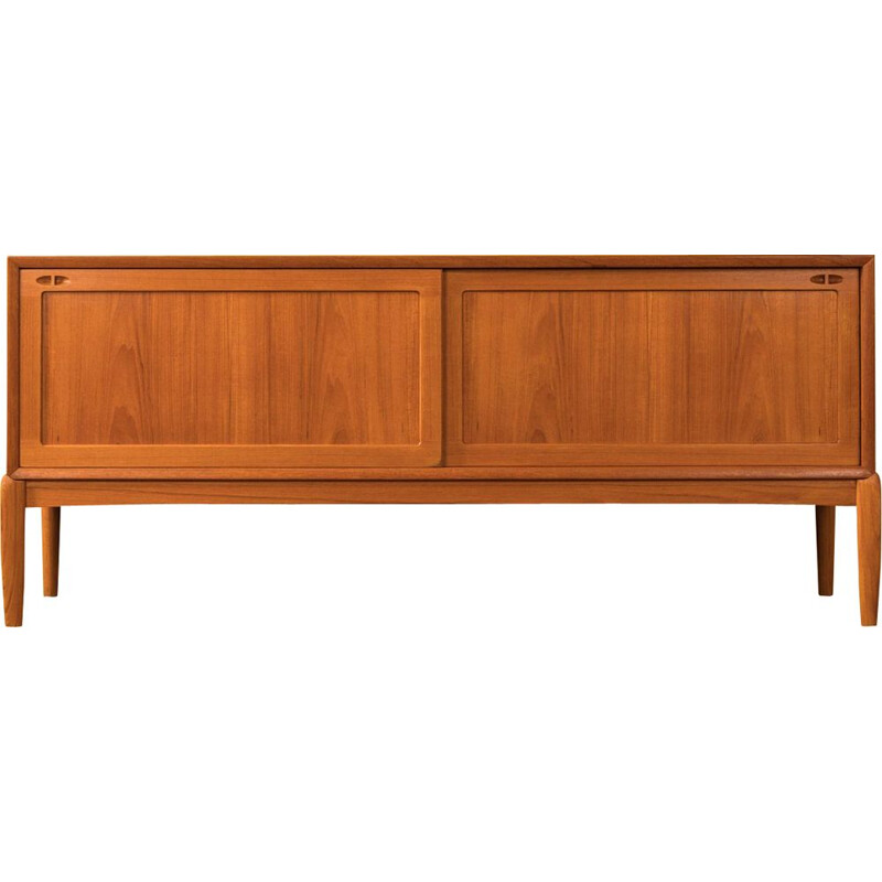 Vintage teak veneer sideboard by Bramin 1960s