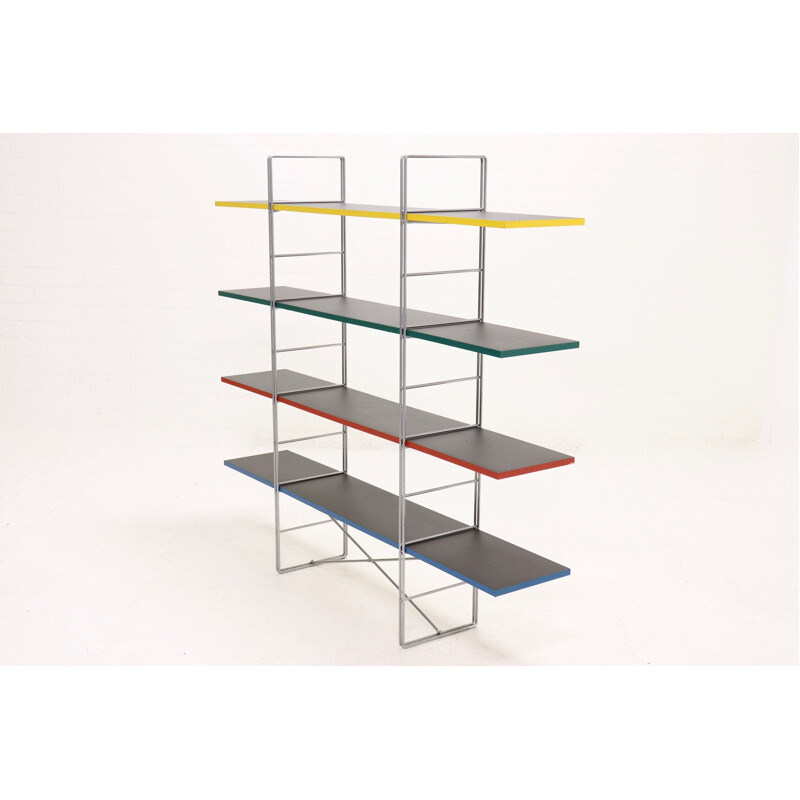 Vintage standing shelving unit by Niels Gammelgaard for IKEA, 1980s