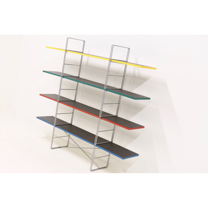 Vintage standing shelving unit by Niels Gammelgaard for IKEA, 1980s