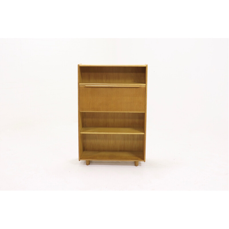 Oak vintage BE04 secretary by Cees Braakman by Pastoe, 1940s