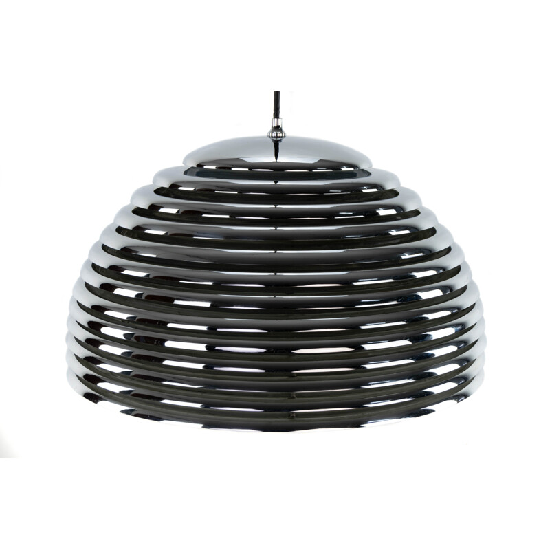 German vintage Saturno pendant lamp by Kazuo Motozawa for Staff, 1972